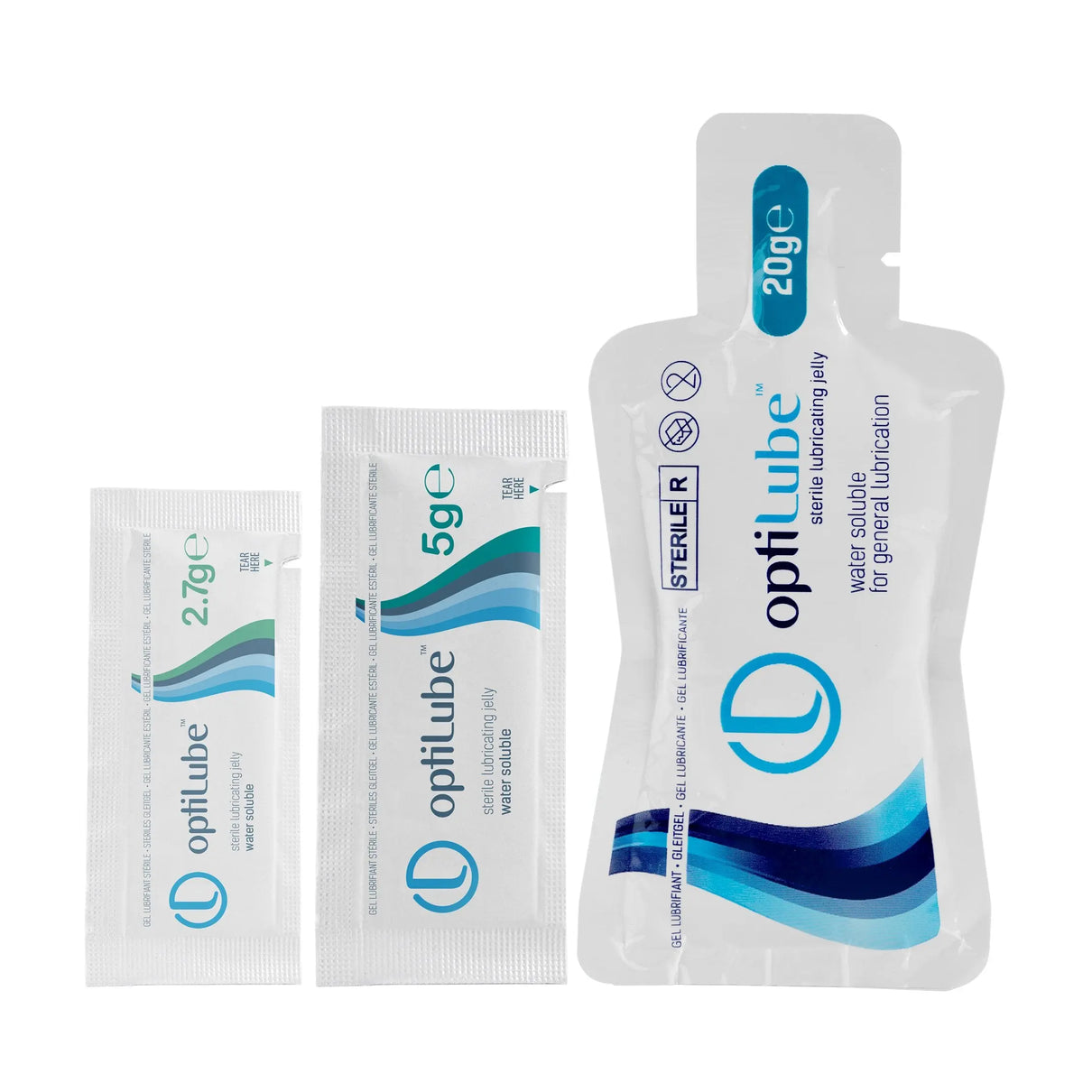 OptiLube Sterile Lubricant Gel Sachets (20g) | Lubrication | Vyne