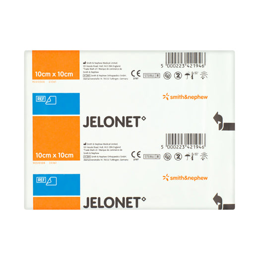 Smith & Nephew - Jelonet Paraffin Sterile Non-Medicated Tulle Gras (10cm x 10cm) (x10)