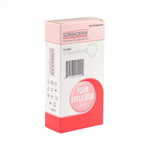 Sorbaderm NoSting Barrier Film Foam Applicator (3ml) (x5) Vyne