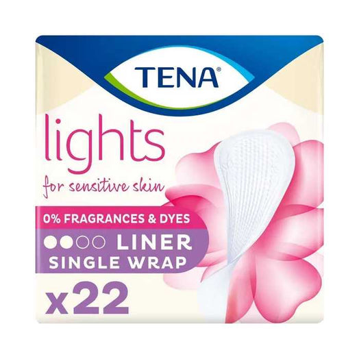 Tena Lights Liners (Single Wrapped) (x22)