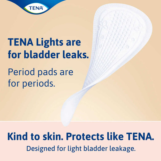Tena Lights Liners (Single Wrapped) (x22)