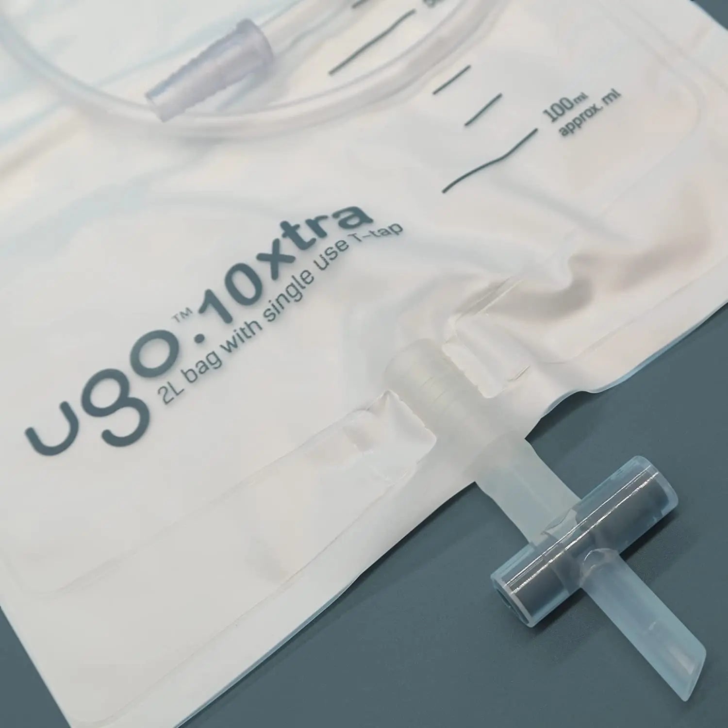 Ugo 2L Drainage Bags (with Extra Long Drainage Tube) - Urine Night Bags (x10)