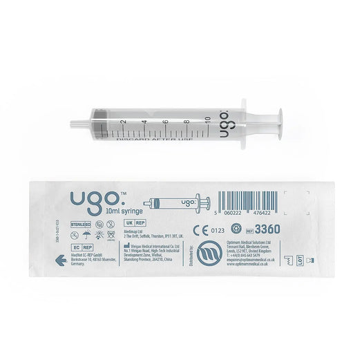 Ugo Sterile Medical Syringes (10ml) (x100)