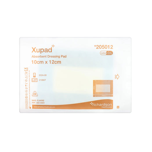 Xupad - Dressing Pad (10cm x 12cm) (x25)