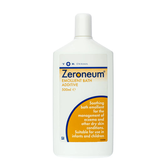 Zeroneum Emollient Bath Additive - For Dry Skin (500ml) (x1)